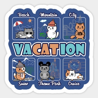 vaCATion Sticker